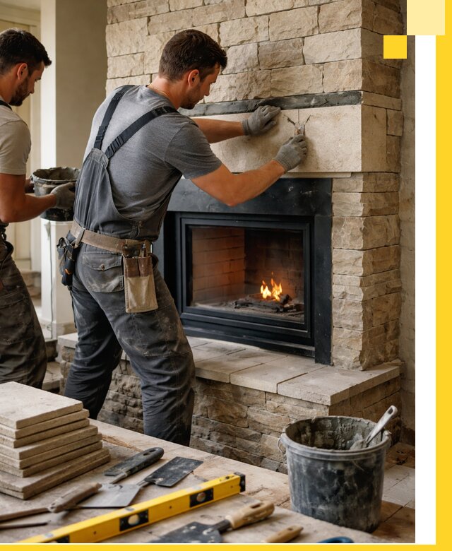 Проектирование и установка открытых каминов в Череповце