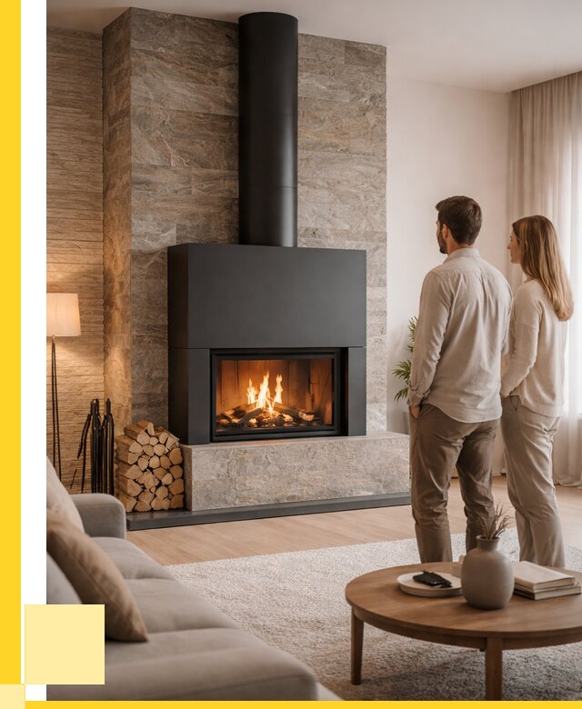 Закрытые камины под ключ в Череповце от 122652 р., ЭриданЧрп