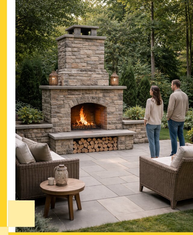 Уличные камины из кирпича в Череповце от 153315 р. | ЭриданЧрп