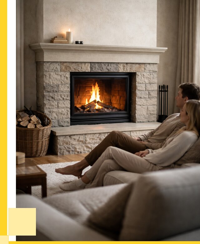 Камины в частном доме под ключ в Череповце от 204420 р. | ЭриданЧрп