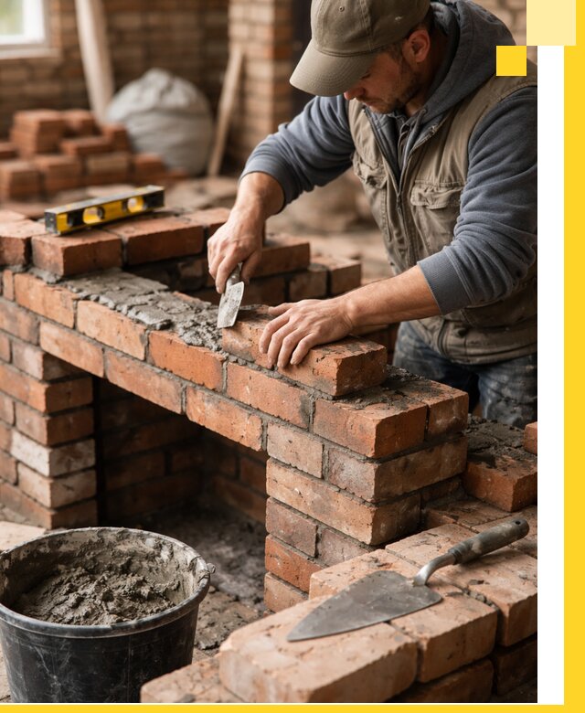 Кладка каминов под ключ в Череповце профессиональная отделка и монтаж