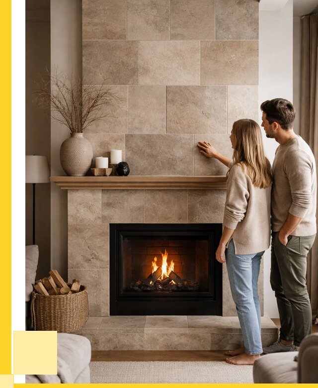 Облицовка каминов керамогранитом в Череповце от 4599 р. | ЭриданЧрп