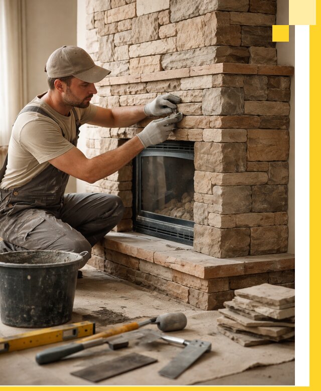 Проектирование и установка печей-каминов под ключ в Череповце