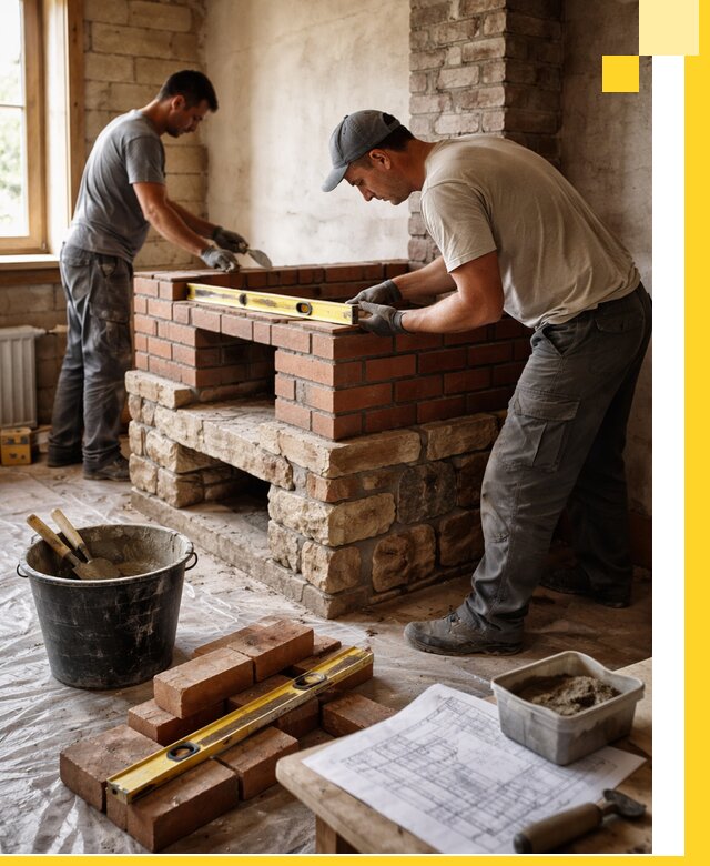 Изготовление и установка печей под ключ в Череповце с гарантией