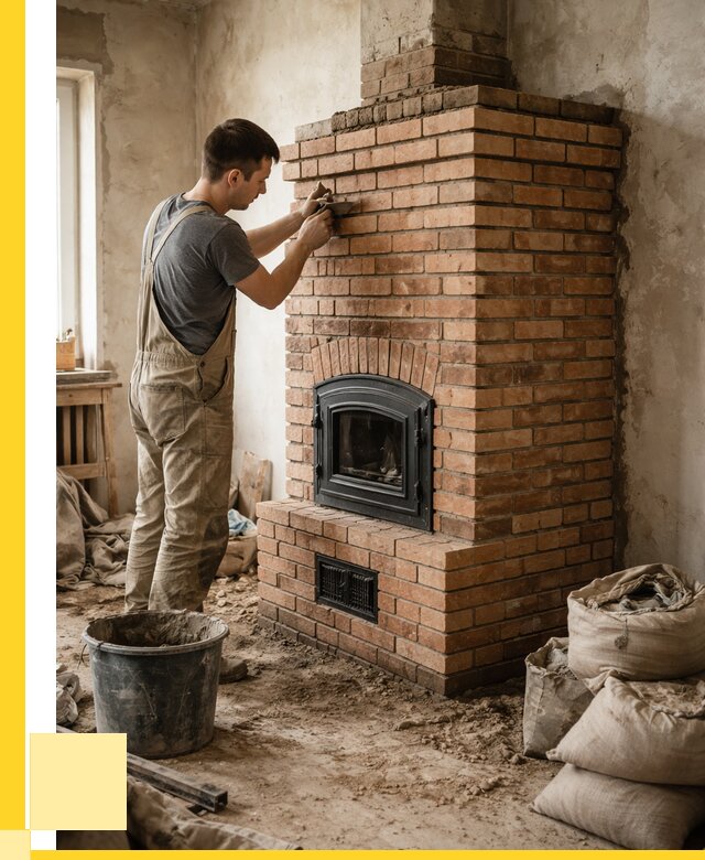 Строительство печей в Череповце от 66437 р. под ключ, ЭриданЧрп