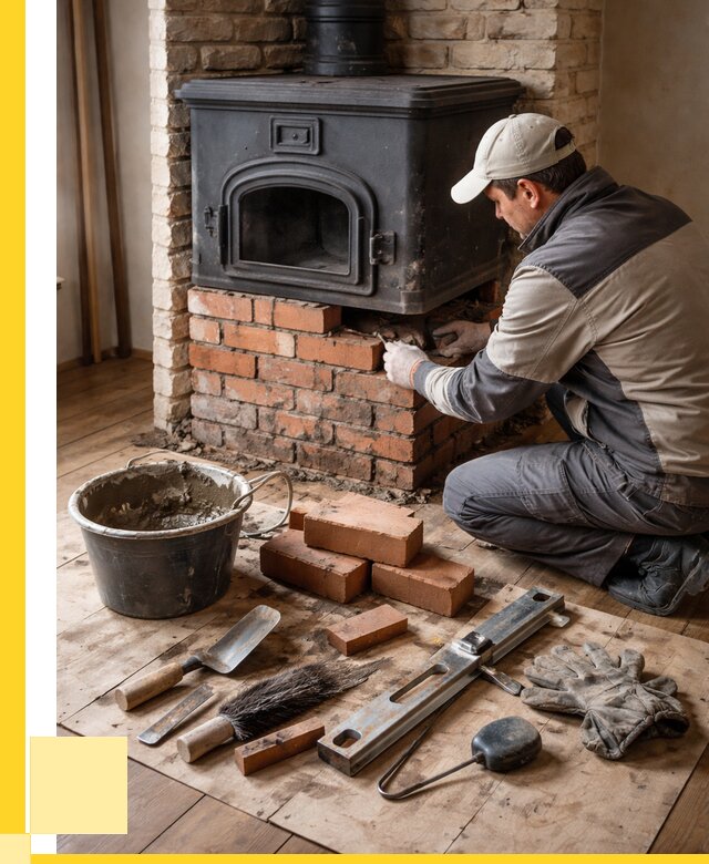 Ремонт печей в Череповце от 12265 р., услуги печника ЭриданЧрп