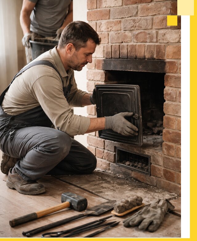 Ремонт печей в Череповце с гарантией качества и безопасности