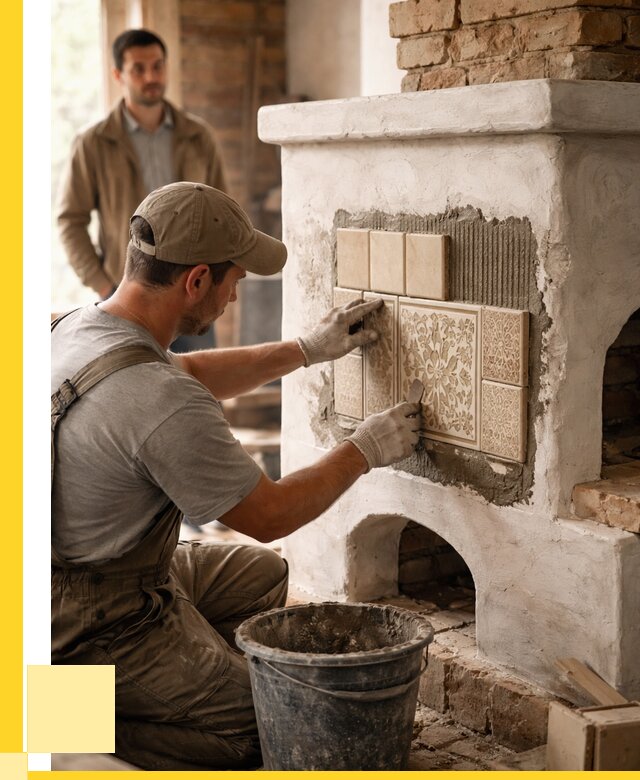 Отделка печей и банных печей в Череповце от 35774 р. | ЭриданЧрп