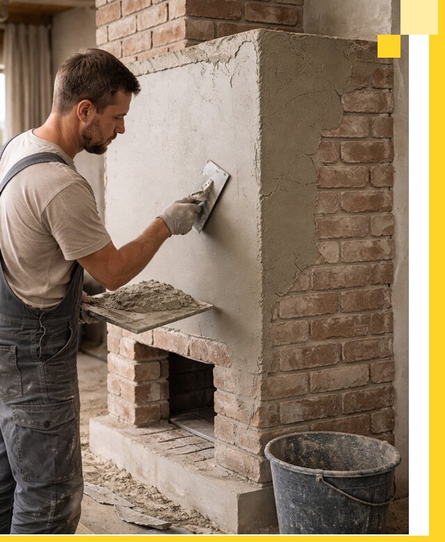 Отделка печей и облицовка каминов в Череповце под ключ