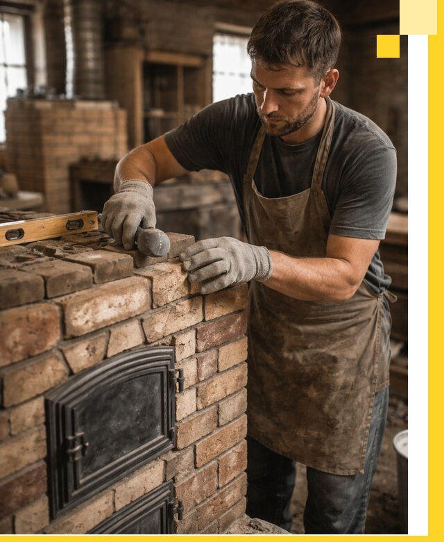 Изготовление печей на заказ в Череповце с проектом и монтажом