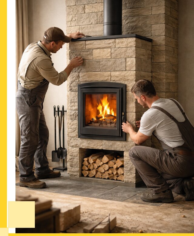 Дровяные кирпичные печи в Череповце от 45995 р. | ЭриданЧрп