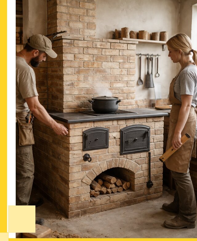 Варочно отопительные печи в Череповце от 91989 р. | ЭриданЧрп