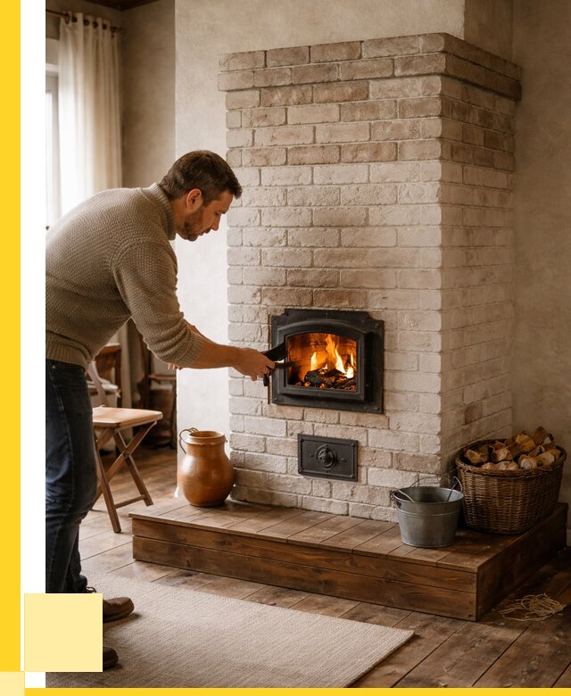 Печь голландка из кирпича в Череповце от 86879 р. | ЭриданЧрп