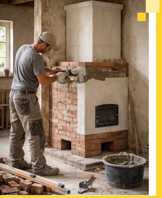 Изготовление и установка печей-голландок под ключ в Череповце