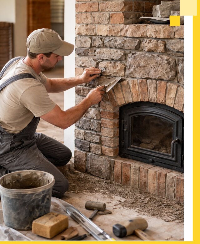 Печи для дома под ключ в Череповце, установка и доставка