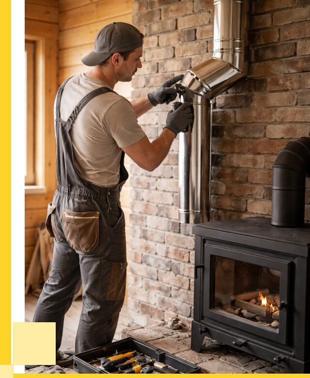 Монтаж дымоходов для печей в Череповце от 7666 р. | ЭриданЧрп