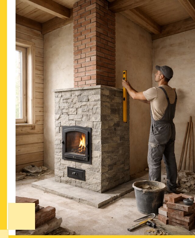 Печи и дымоходы под ключ в Череповце от 45995 р., ЭриданЧрп