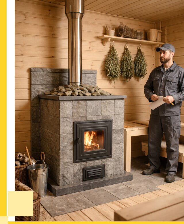 Печи для бани под ключ в Череповце от 122652 р. | ЭриданЧрп