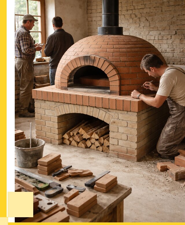 Помпейская печь дровяная для пиццы в Череповце | ЭриданЧрп от 204420 р.