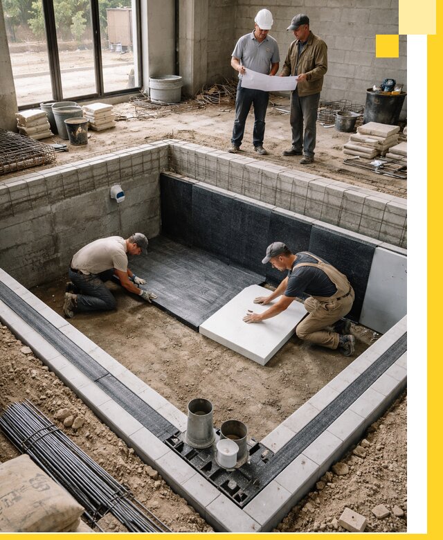 Проекты частных и общественных бассейнов под ключ в Череповце