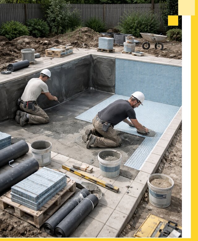 Проектирование и строительство стационарных бассейнов в Череповце