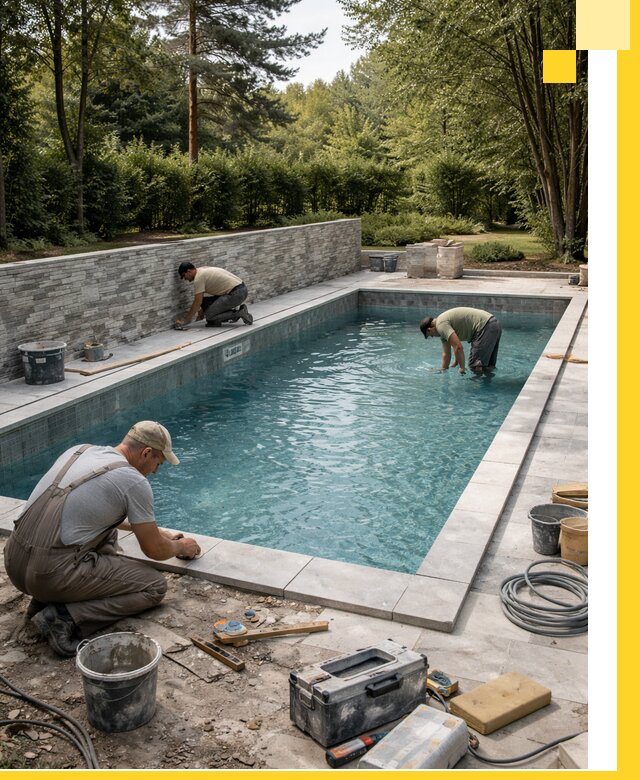 Проектирование и строительство частных бассейнов в Череповце