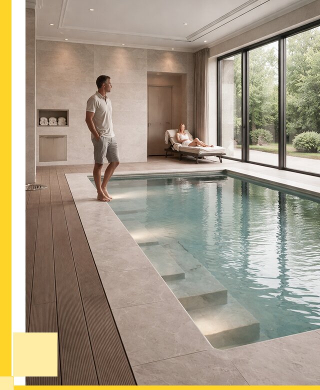 Бассейны в коттедже под ключ в Череповце от 1226520 р. | ЭриданЧрп