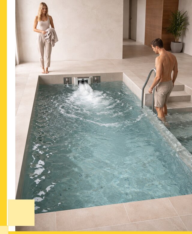 Бассейн с противотоком в Череповце от 255525 р. | ЭриданЧрп