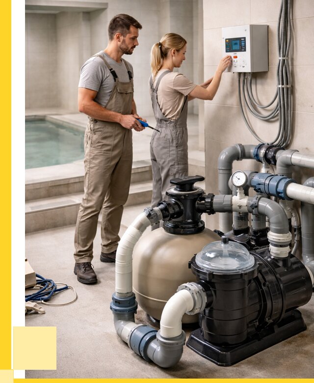 Фильтр насос для бассейна в Череповце купить от 18398 р. | ЭриданЧрп