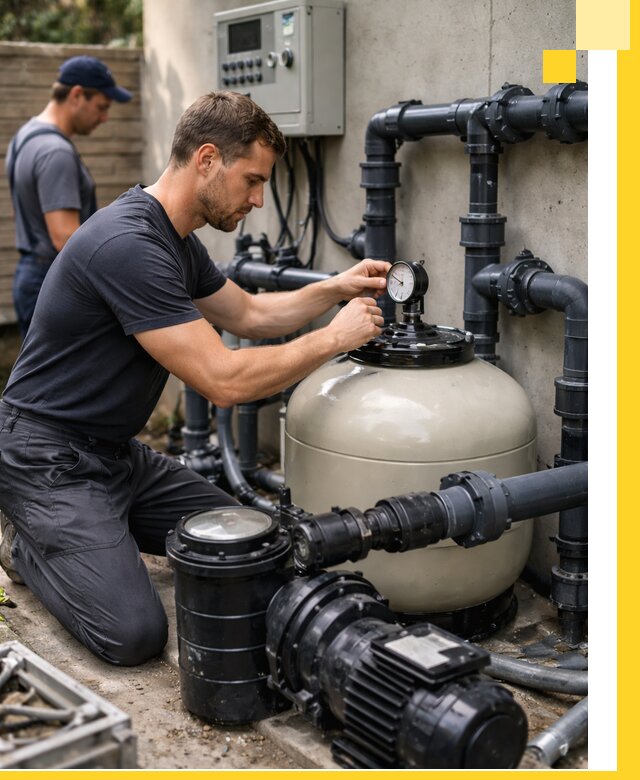 Поставка и монтаж фильтровального оборудования для бассейнов в Череповце