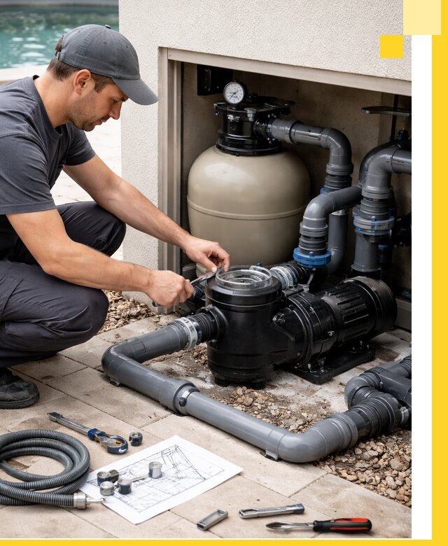 Поставка, монтаж и сервис насосов для бассейнов в Череповце