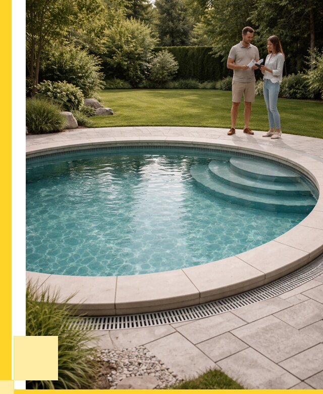 Круглые каркасные бассейны купить в Череповце от 255525 р. | ЭриданЧрп