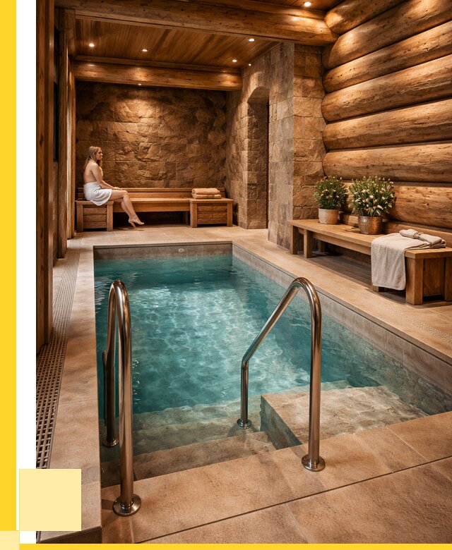 Аренда бани с бассейном в Череповце от 1533150 р. | ЭриданЧрп