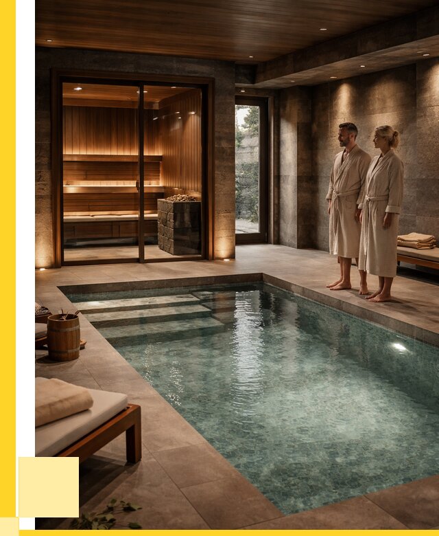 Сауна с большим бассейном в Череповце от 1226520 р. ЭриданЧрп