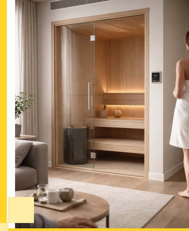 Сауна в квартире под ключ в Череповце от 122652 р. ЭриданЧрп