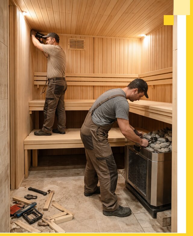 Купить сауну под ключ в Череповце с монтажом и гарантией