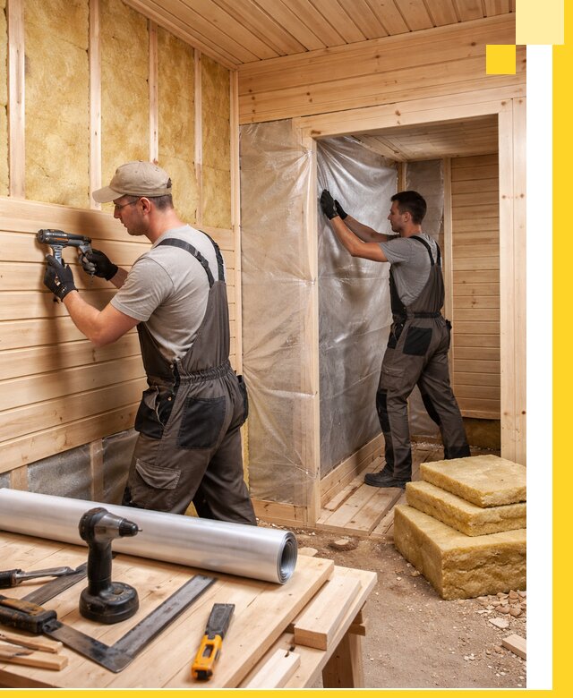 Бани под ключ в Череповце с проектом и полным монтажом