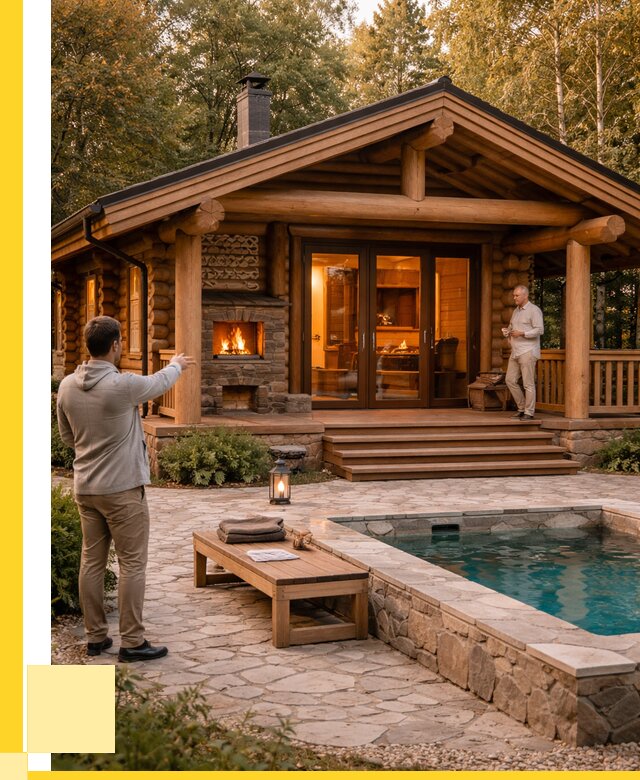 Проекты бань и хамам в Череповце от 25553 р. | ЭриданЧрп