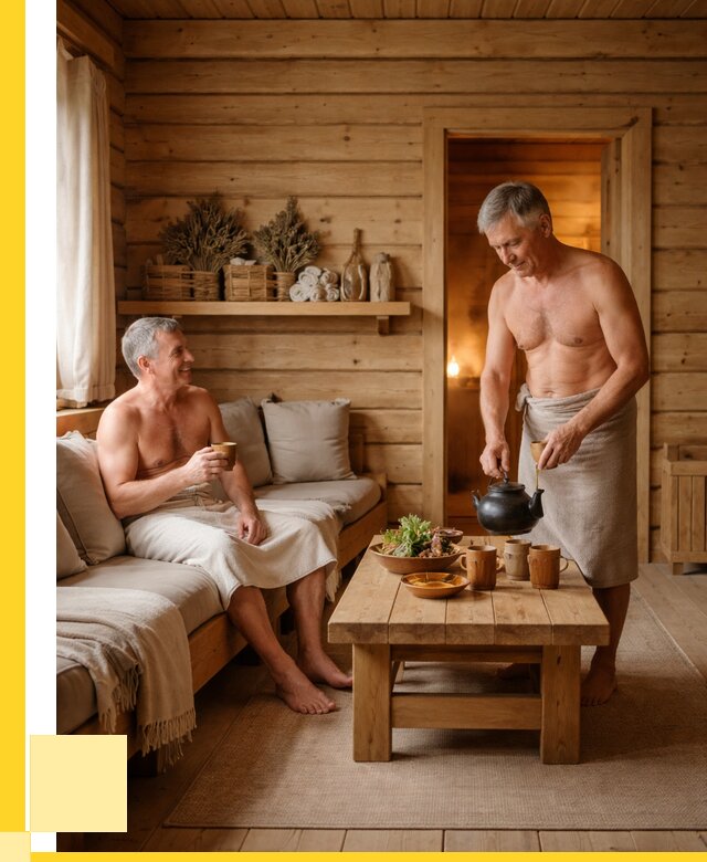 Бани с комнатой отдыха под ключ в Череповце от 459945 р. | ЭриданЧрп