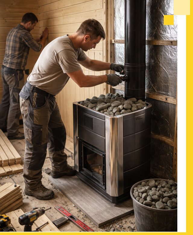 Проектирование и строительство парилок для бани в Череповце под ключ