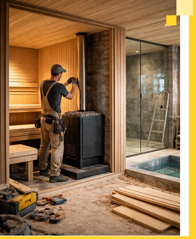 Полное строительство банных комплексов под ключ в Череповце