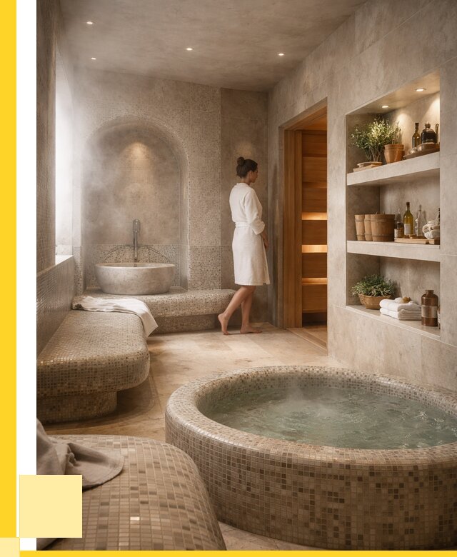 Строительство бани с хамамом в Череповце от 766575 р. | ЭриданЧрп