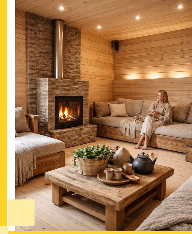 Проект бани с комнатой отдыха в Череповце от 35774 р. | ЭриданЧрп