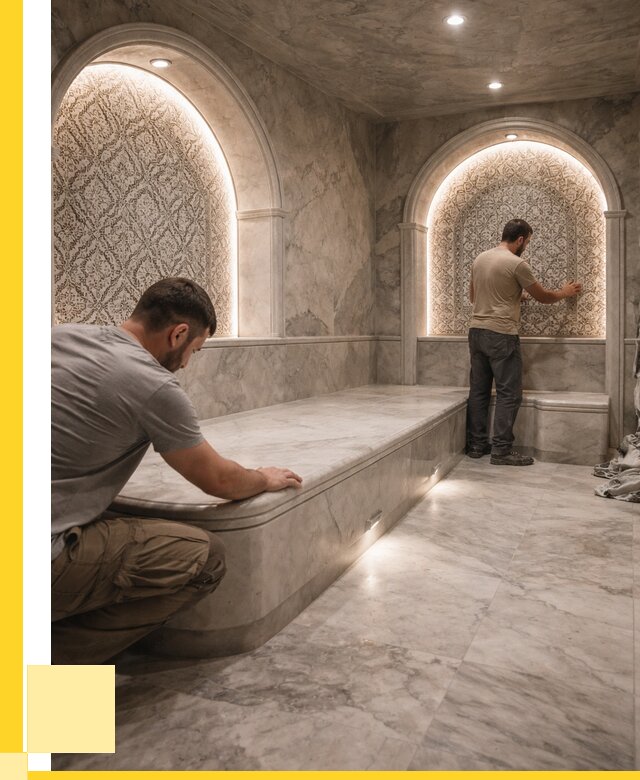 Турецкие бани под ключ в Череповце от 255525 р. | ЭриданЧрп