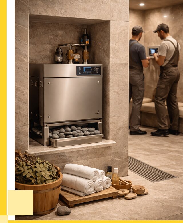 Парогенераторы для хамама в Череповце от 76658 р. | ЭриданЧрп