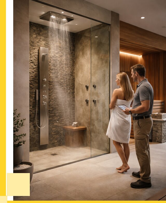 Купить душ впечатлений для дома в Череповце от 86879 р. | ЭриданЧрп