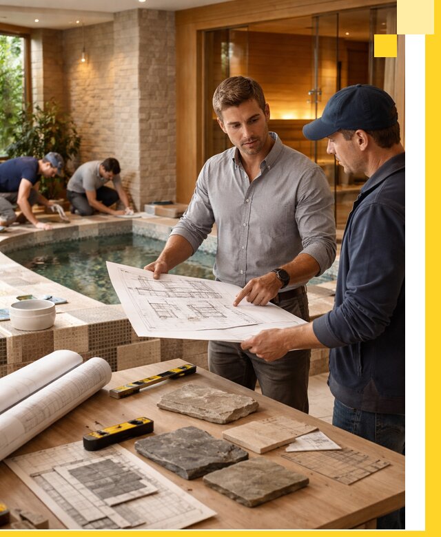 Проектирование SPA зон под ключ в Череповце с инженерией